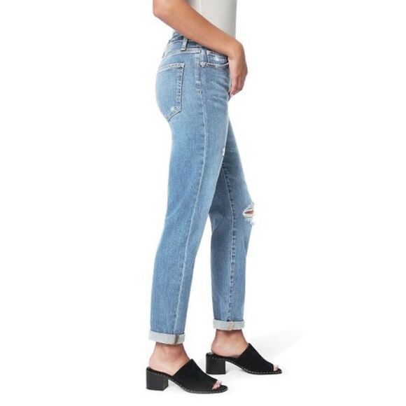 Joes Jeans Manila Slim Distressed Ankle Jeans - Picture 3 of 12